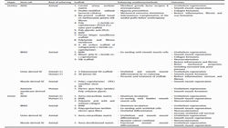 Stem cell therapy for urethra and ureter tissue engineering: A systematic literature review on animal studies